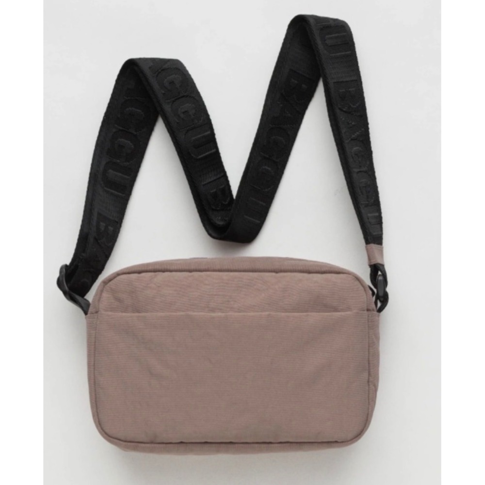 BAGGU Camera Crossbody Bag Taupe Brand New
